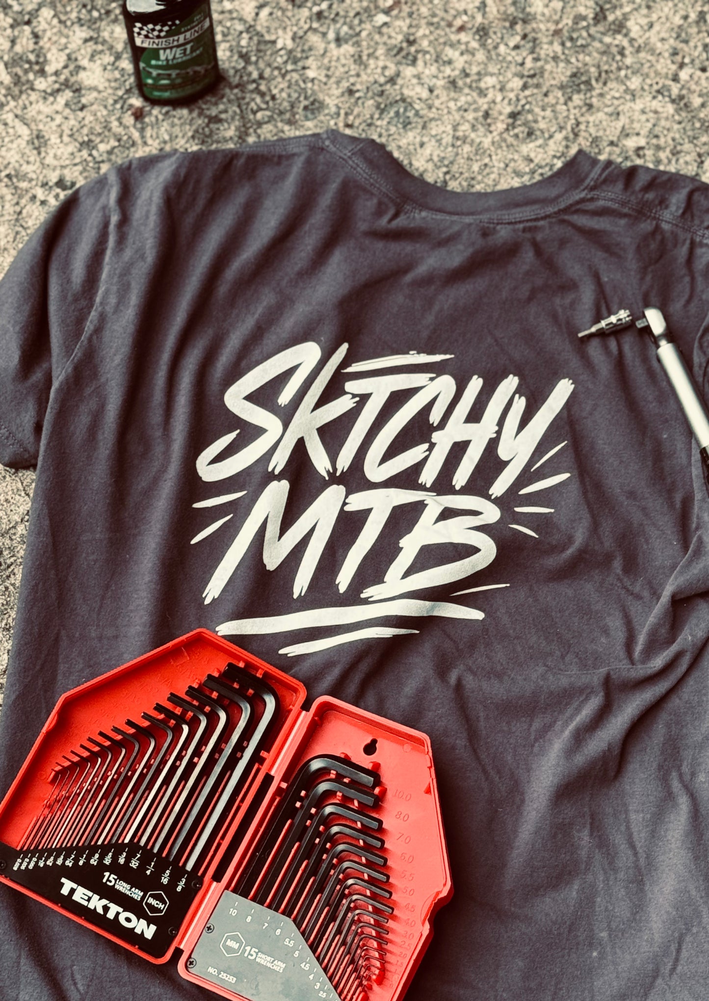 SKTCHY MTB Black Tee