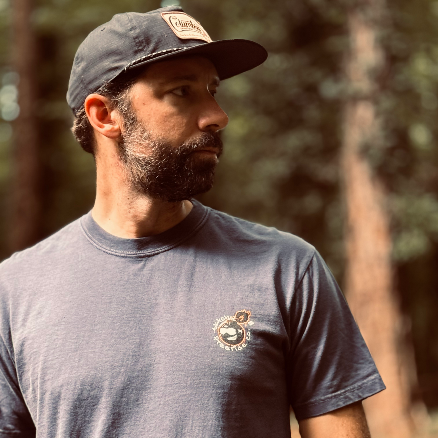 Hill Bombin' Washed Out Organic Cotton Tee